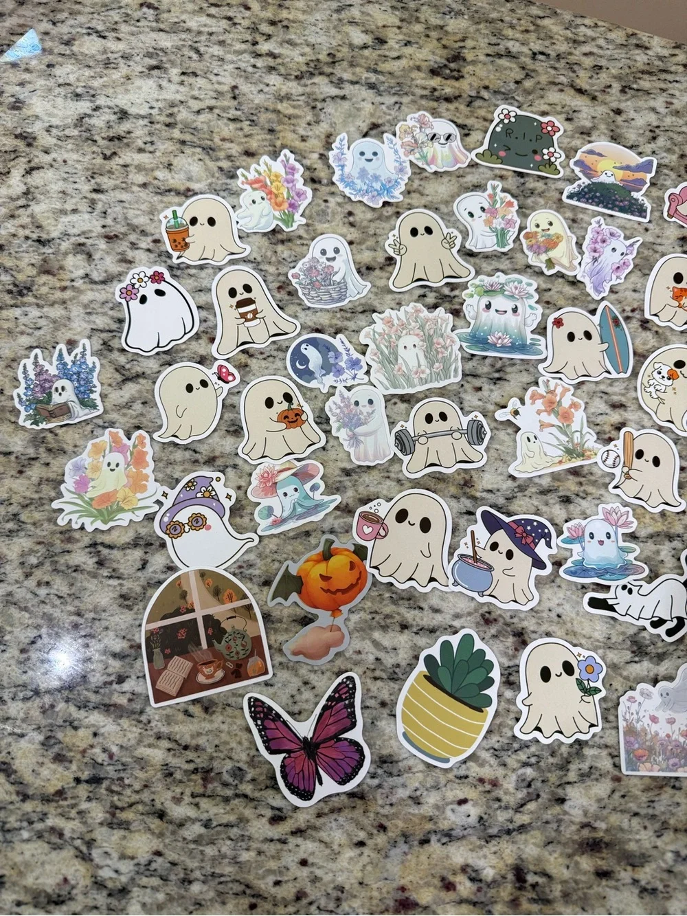 N/A ghost stickers